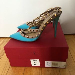 Valentino Rockstud Slingback Pump